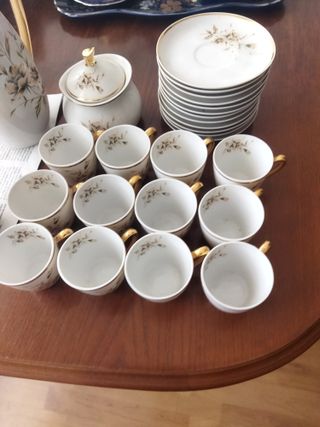 Juego de Cafe Porcelana Alemana JÄGER