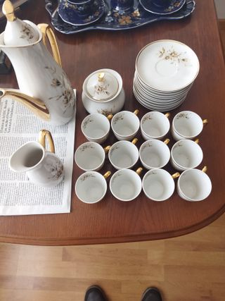 Juego de Cafe Porcelana Alemana JÄGER