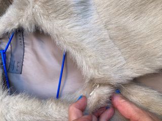 chaleco largo mujer t-m