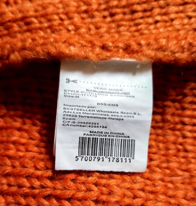 Casaco de malha/Cardigan Vero Moda M