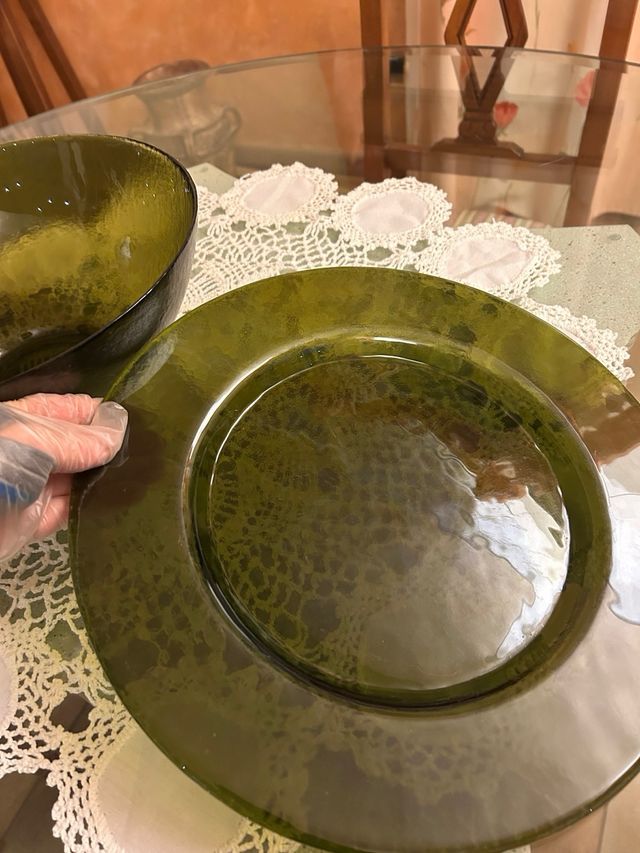 Insalatiera con piatto