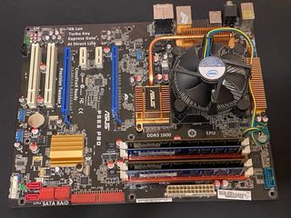 Placa base Asus P5E3 Pro Intel core 2 Quad y 8 GB