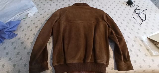 Cazadora de ante moda Española