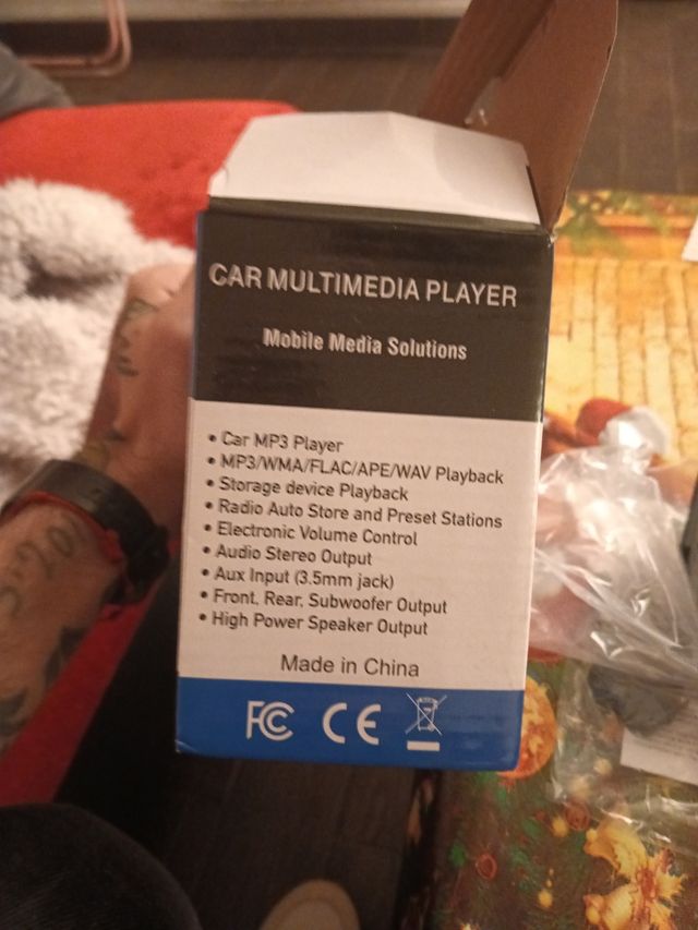 Radio coche bluetooth!! Con mando..