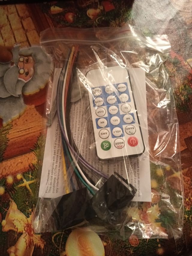 Radio coche bluetooth!! Con mando..