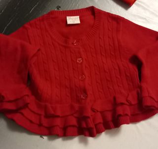 Set 2 Magliette cardigan bambina 12 mesi