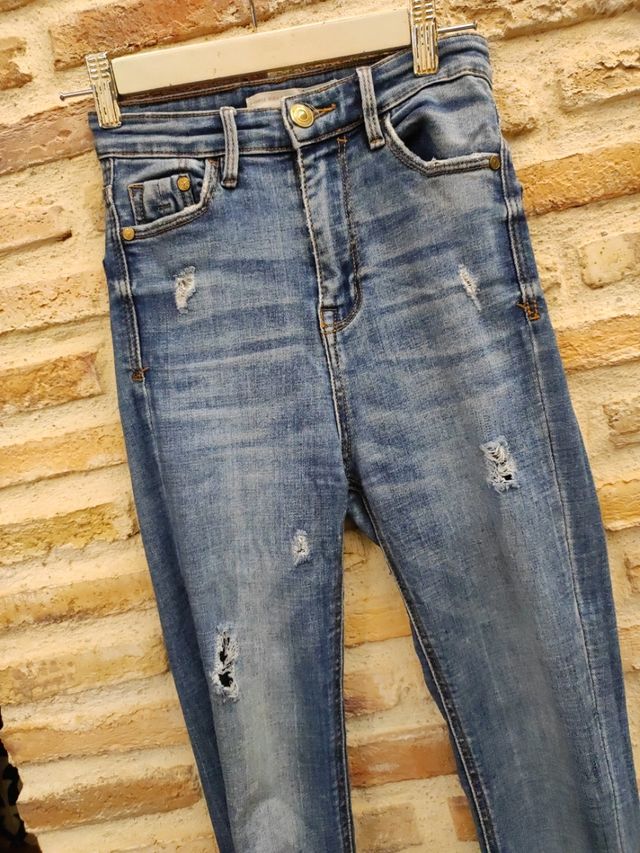 Vaquero pitillo Stradivarius