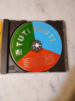 CD. TUTI-FRUTI. CANCIONES INFANTILES
