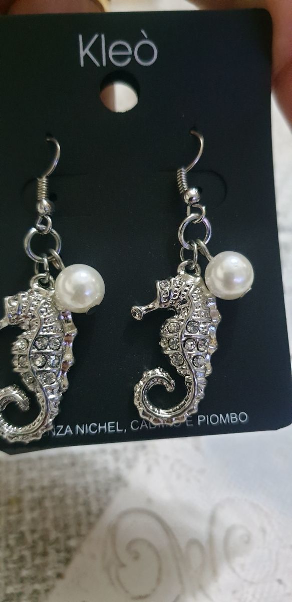 Orecchini cavalluccio marino