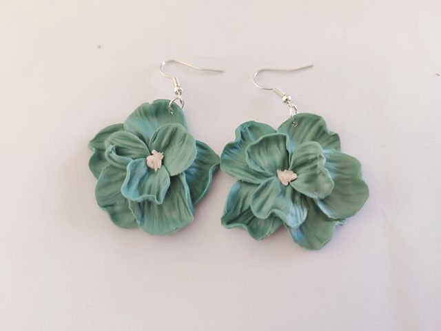 Pendientes de flores