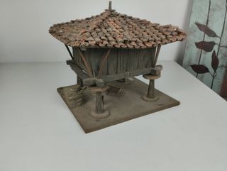 Hórreo Asturiano realista