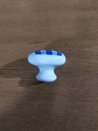 Pomo tirador porcelana