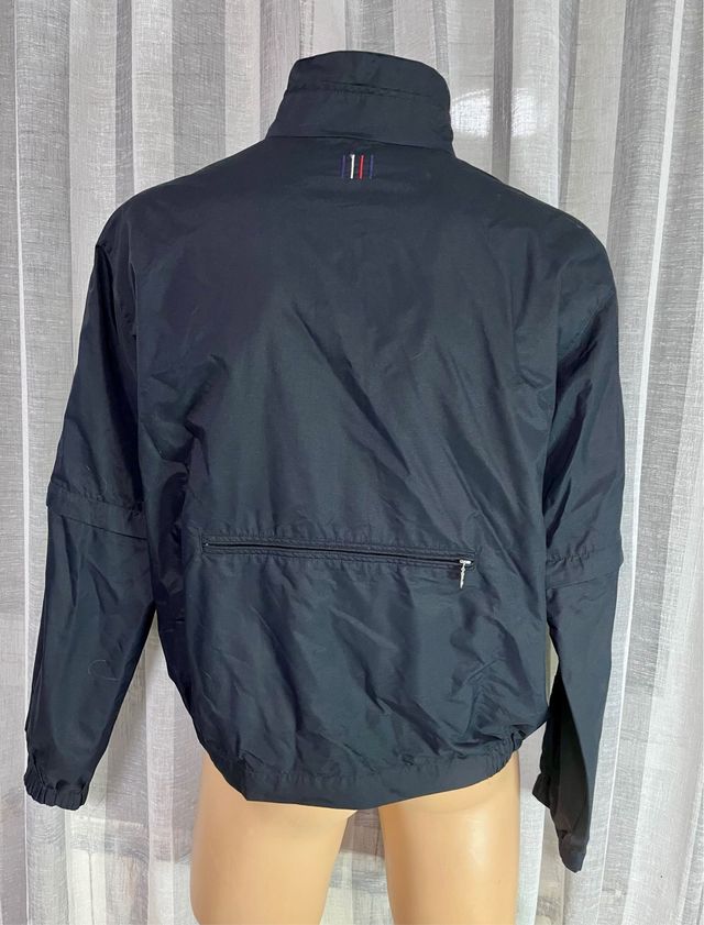 Chaqueta tecnica golf negra tommy hilfiger