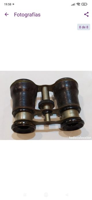 Antiguos binoculares de opera