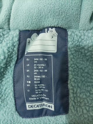 Mono Ski niño talla 24 meses marca Lugik