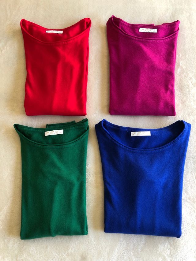 Pack de 4 jerseis de PPT. Talla única