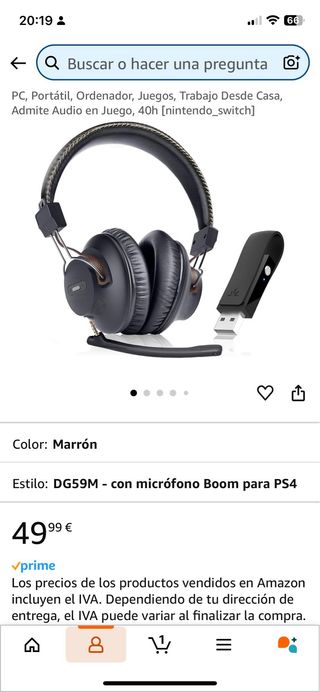 Auricular inalambrico