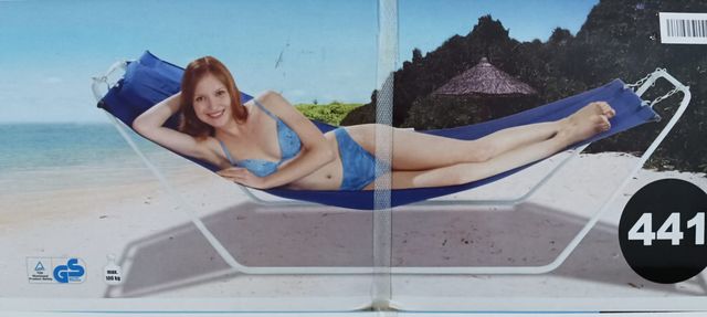 Hamaca con soporte incluido