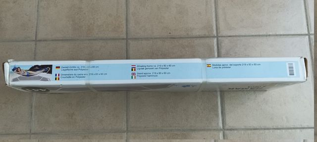 Hamaca con soporte incluido