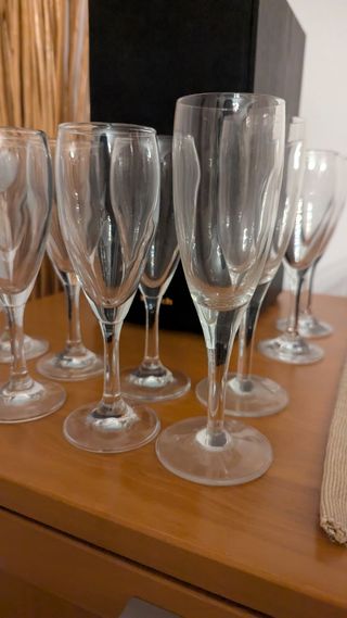 Bicchieri Flutes vetro