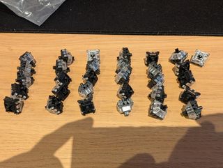 Switches lineales negros