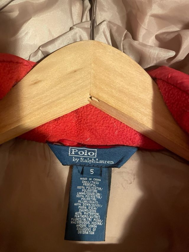 Chañeco niño Ralph Lauren