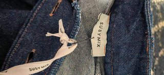 Gonna denim e tulle