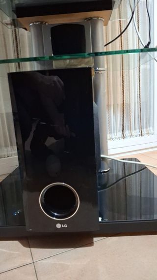 HOMECINEMA 5 ALTAVOCES Y DE REGALO COLUMNAS TRASER