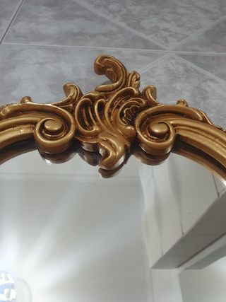 Espejo antiguo estilo Rococó