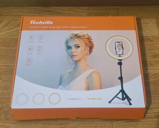 Aro de luz con tripode