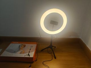 Aro de luz con tripode