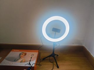 Aro de luz con tripode