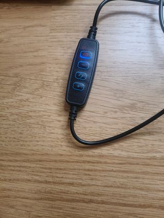 Aro de luz con tripode