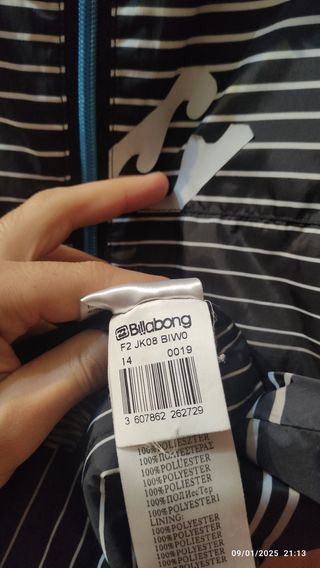 Sudadera Impermeable Billabong