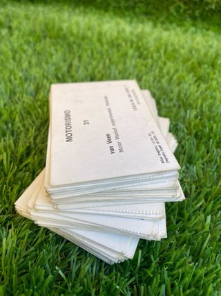 RARE, collezione 1973, 80 adesivi Motorism