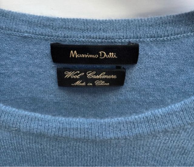 Jersey Massimo dutti talla M lana y cashmere