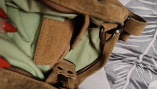 Bolso cuero ante piel 