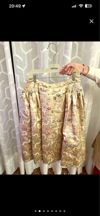 Traje fallera niña 6 o 7 años con o sin manteletas