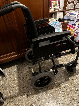 Silla ruedas y andador