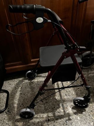 Silla ruedas y andador