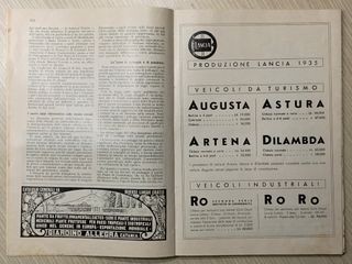 Rivista LE VIE D'ITALIA TCI marzo 1935 n.3 ESSO