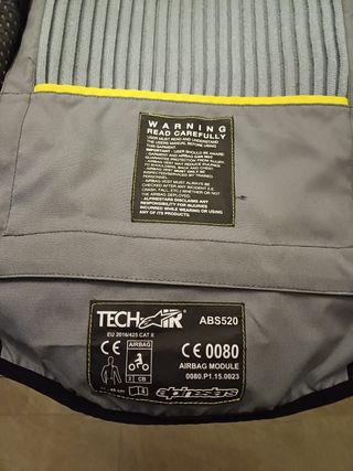 Chaleco airbag alpinestars tech5