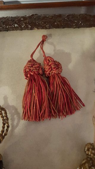 Borlón para puertas y para llaves. 2 unidades