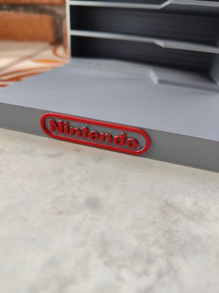 3D Nintendo NES Soporte Stand Organizador Juegos