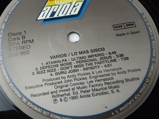 Vinilo Lo Más Disco