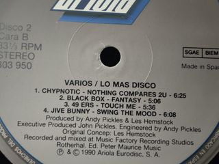 Vinilo Lo Más Disco