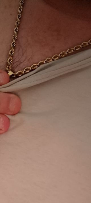 Cordón bañado en oro de 18 k