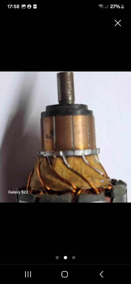 Inducido motor limpia Renault Dauphine