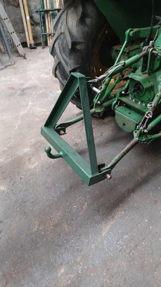 Acople tractor remolque coche