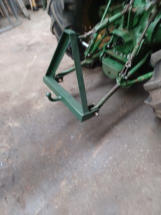 Acople tractor remolque coche